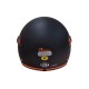 Мотошолом відкритий Beon B-120 31-kangaroo MATT BLACK/KANGAROO (матовий чорний/кенгуру), розмір L