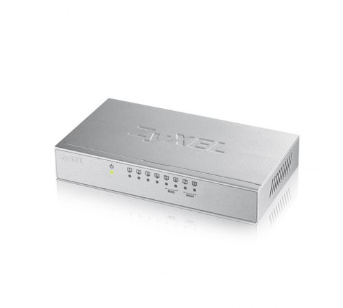 Комутатор на 8 портів ZyXEL GS-108B v3 (GS-108BV3-EU0101F) в металевому корпусі Комутатор на 8 портів ZyXEL GS-108B v3 (GS-108BV3-EU0101F) в металевому корпусі