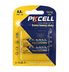 Батарейка PKCELL Extra Heavy Duty AA R6P 1.5V, 2шт./блістер