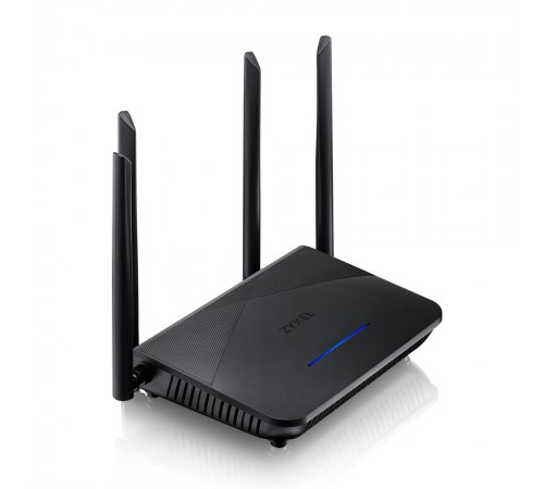 Бездротовий маршрутизатор ZYXEL NBG7510 AX1800, WiFi6, 1xGE WAN, 3xGE LAN, MU-MIMO, 4 антени (NBG7510-EU0101F) Бездротовий маршрутизатор ZYXEL NBG7510 AX1800, WiFi6, 1xGE WAN, 3xGE LAN, MU-MIMO, 4 антени (NBG7510-EU0101F)