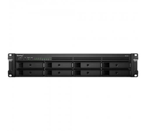 Система зберігання даних SYNOLOGY RS1221RP+ з 8 відсіками для дисків, 4GB RAM, стійкове виконання 2U Система зберігання даних SYNOLOGY RS1221RP+ з 8 відсіками для дисків, 4GB RAM, стійкове виконання 2U