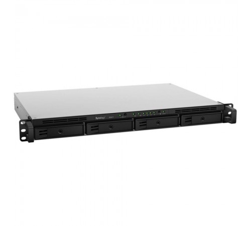 Система зберігання даних SYNOLOGY RS819 з 4 відсіками для дисків, 2GB RAM, стійкове виконання 1U Система зберігання даних SYNOLOGY RS819 з 4 відсіками для дисків, 2GB RAM, стійкове виконання 1U