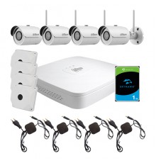 Комплект відеоспостереження WiFi kit 4cam