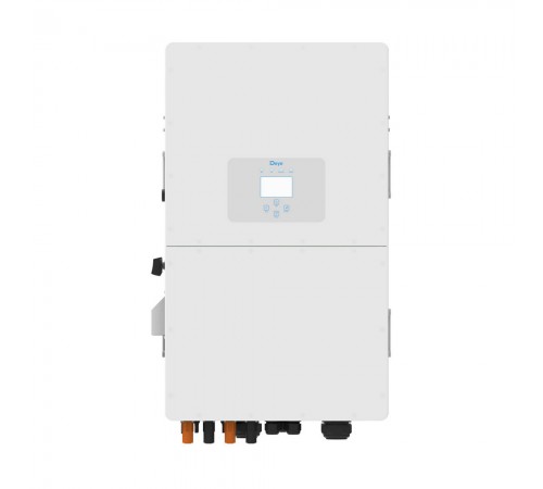 Інвертор гібридний 30кВт Deye SUN-30K-SG01HP3-EU-BM3 трифазний, з Wi-Fi Інвертор гібридний 30кВт Deye SUN-30K-SG01HP3-EU-BM3 трифазний, з Wi-Fi