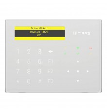 Клавіатура K-GLCD (white)