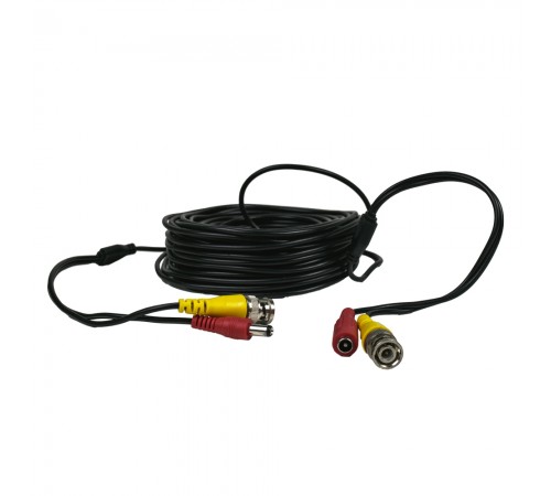 Кабель BNC-рower cable D 18 м (BNC+DC/BNC+DC) для передавання відеосигналу та живлення Кабель BNC-рower cable D 18 м (BNC+DC/BNC+DC) для передавання відеосигналу та живлення