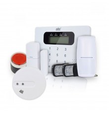 Комплект бездротової GSM сигналізації ATIS Kit GSM 100 + бездротовий датчик диму ATIS 229DW