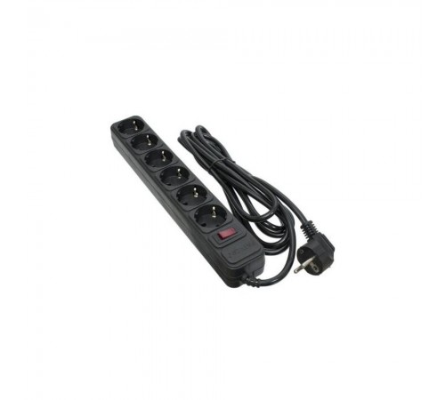 Мережевий фільтр Patron 3.0 m3*1mm2 (SP-1063) 6 розеток Black (EXT-PN-SP-1063) Мережевий фільтр Patron 3.0 m3*1mm2 (SP-1063) 6 розеток Black (EXT-PN-SP-1063)