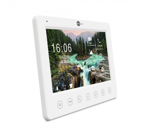 Комплект відеодомофона Neolight KAPPA HD / Solo FHD Silver: відеодомофон 7" зі вбудованим БКЗ і 2 Мп відеопанель Комплект відеодомофона Neolight KAPPA HD / Solo FHD Silver: відеодомофон 7" зі вбудованим БКЗ і 2 Мп відеопанель