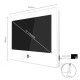 Гібридний відеодомофон 10.1" Neolight MEZZO Hybrid white з Wi-Fi