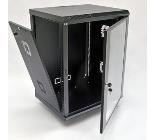 Шафа серверна CMS 15U 600 х 600 x 773 UA-MGSWA156B для мережевого обладнання Шафа серверна CMS 15U 600 х 600 x 773 UA-MGSWA156B для мережевого обладнання