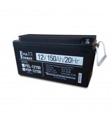 Акумулятор 12В 150А·год для ДБЖ Full Energy FEP-12150