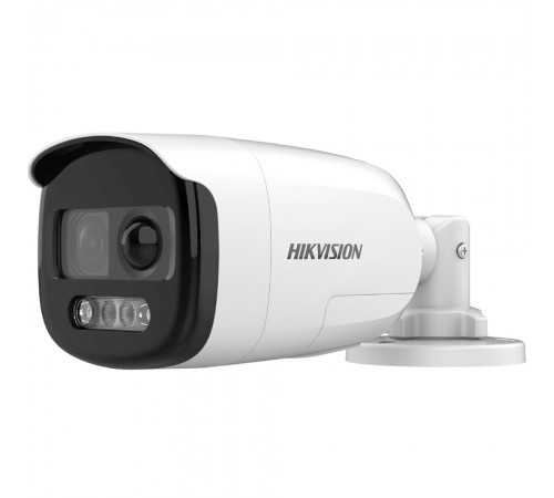 HD-TVI відеокамера 2 Мп Hikvision DS-2CE12DFT-PIRXOF (2.8 мм) ColorVu з PIR датчиком і сиреною для системи відеоспостереження HD-TVI відеокамера 2 Мп Hikvision DS-2CE12DFT-PIRXOF (2.8 мм) ColorVu з PIR датчиком і сиреною для системи відеоспостереження