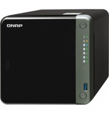 Система зберігання даних QNAP TS-453D-4G з 4 відсіками для дисків, 4GB RAM, настільне виконання