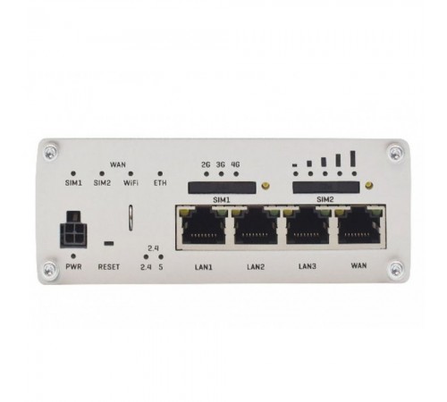 Бездротовий маршрутизатор Teltonika RUTX11 industrial, AC1200, BLE, 1xGE WAN, 3xGE LAN, 2xSIM Бездротовий маршрутизатор Teltonika RUTX11 industrial, AC1200, BLE, 1xGE WAN, 3xGE LAN, 2xSIM