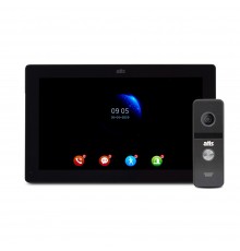 Комплект відеодомофона ATIS AD-1070FHD/T Black з підтримкою Tuya Smart + AT-400HD Black