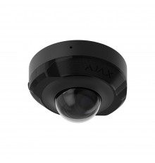 IP-відеокамера Ajax DomeCam Mini (8 Мп/2.8 мм) black, дротова з роздільною здатністю 8 Мп і кутом огляду до 110°