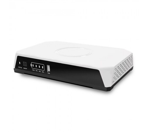 Джерело безперебійного живлення GreenVision GV-703-UPS-DC20-40W для Wi-Fi роутерів із вбудованим акумулятором Джерело безперебійного живлення GreenVision GV-703-UPS-DC20-40W для Wi-Fi роутерів із вбудованим акумулятором