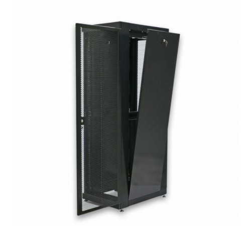 Шафа серверна CMS 42U 610 х 865 UA-MGSE4268MPB посилена з перфорованими дверима для мережевого обладнання Шафа серверна CMS 42U 610 х 865 UA-MGSE4268MPB посилена з перфорованими дверима для мережевого обладнання