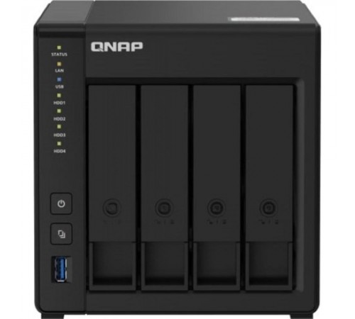 Система зберігання даних QNAP TS-451D2-2G з 4 відсіками для дисків, 2GB RAM, настільне виконання Система зберігання даних QNAP TS-451D2-2G з 4 відсіками для дисків, 2GB RAM, настільне виконання