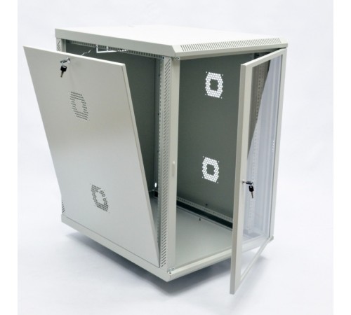 Шафа серверна CMS 18U 600 х 800 х 907 UA-MGSWA188G для мережевого обладнання Шафа серверна CMS 18U 600 х 800 х 907 UA-MGSWA188G для мережевого обладнання