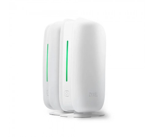 Комплект з двох Mesh Wi-Fi маршрутизаторів ZYXEL Multy M1 AX1800, WiFi6, 1xGE WAN , 3xGE LAN , Amazon Alexa, 2шт (WSM20-EU0201F) Комплект з двох Mesh Wi-Fi маршрутизаторів ZYXEL Multy M1 AX1800, WiFi6, 1xGE WAN , 3xGE LAN , Amazon Alexa, 2шт (WSM20-EU0201F)
