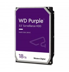 Жорсткий диск 18TB Western Digital Purple WD180PURZ для відеоспостереження