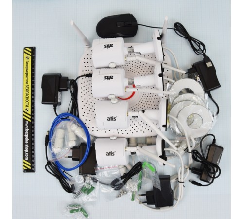 Комплект відеоспостереження ATIS WiFi kit 82 Комплект відеоспостереження ATIS WiFi kit 82