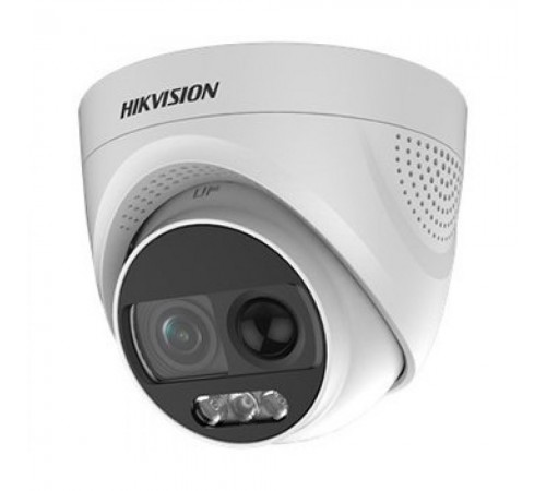 HD-TVI відеокамера 2 Мп Hikvision DS-2CE72DFT-PIRXOF (3.6 мм) ColorVu з PIR датчиком і сиреною для системи відеоспостереження HD-TVI відеокамера 2 Мп Hikvision DS-2CE72DFT-PIRXOF (3.6 мм) ColorVu з PIR датчиком і сиреною для системи відеоспостереження
