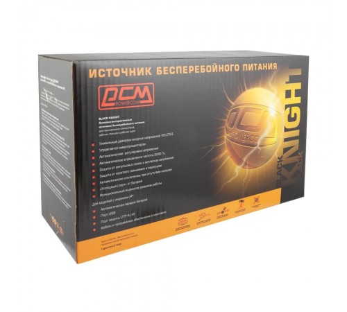 Джерело безперебійного живлення Powercom BNT-2000AP USB IEC 2000ВА / 1200Вт лінійно-інтерактивне Джерело безперебійного живлення Powercom BNT-2000AP USB IEC 2000ВА / 1200Вт лінійно-інтерактивне