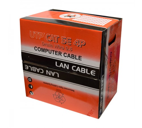 UTP 4*2*0.5-CU кат.5е (UTP мідь внутрішній) бухта 305м UTP 4*2*0.5-CU кат.5е (UTP мідь внутрішній) бухта 305м