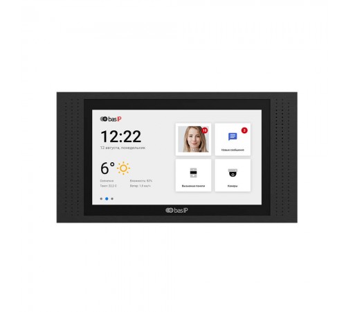 IP-відеодомофон 7" Bas-IP AT-07 (black) EU IP-відеодомофон 7" Bas-IP AT-07 (black) EU