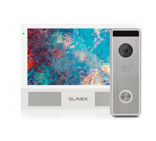 Комплект відеодомофона Slinex Sonik 7 Cloud white + Tantos Triniti HD Комплект відеодомофона Slinex Sonik 7 Cloud white + Tantos Triniti HD