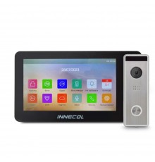Комплект відеодомофону 7" INNECOL NEO HD (Black) + Tantos Triniti HD
