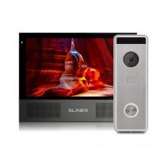 Комплект відеодомофона Slinex Sonik 7 Cloud black + Tantos Triniti HD