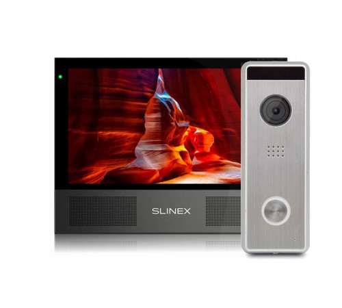 Комплект відеодомофона Slinex Sonik 7 Cloud black + Tantos Triniti HD Комплект відеодомофона Slinex Sonik 7 Cloud black + Tantos Triniti HD