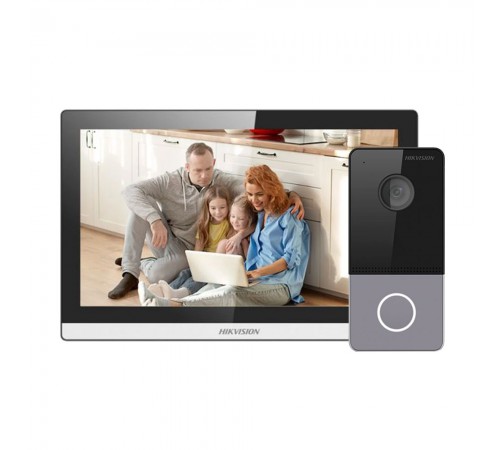 Комплект відеодомофона Hikvision DS-KH6350-TE1 + DS-KV6103-PE1(C) Комплект відеодомофона Hikvision DS-KH6350-TE1 + DS-KV6103-PE1(C)