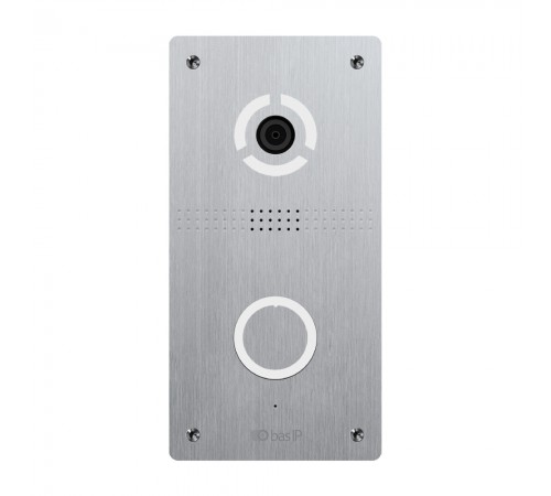 IP панель виклику Bas-IP AV-04FDI silver для IP-домофонів
