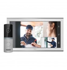 Відеодомофон Arny AVD-1321 (AVD-1030 2Мп PiP + AVP-NG230 1Мп) White + Silver