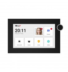 IP-відеодомофон Bas-IP AZ-07LF Android 7" Wi-Fi black з можливістю горизонтального та вертикального монтажу