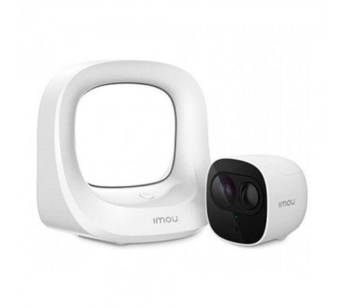 Wi-Fi IP відеокамера бездротова вулична 2 Мп IMOU Kit-WA1001-300/1-B26EP (Cell Pro) з базовою станцією для системи відеонагляду Wi-Fi IP відеокамера бездротова вулична 2 Мп IMOU Kit-WA1001-300/1-B26EP (Cell Pro) з базовою станцією для системи відеонагляду