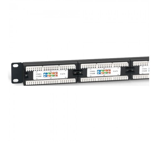 Патч-панель Hypernet 24-порти UTP кат. 5Е 19" PP-KUTP24-NM Патч-панель Hypernet 24-порти UTP кат. 5Е 19" PP-KUTP24-NM