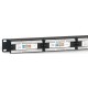 Патч-панель Hypernet 24-порти UTP кат. 5Е 19" PP-KUTP24-NM