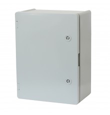Щит ERKA 024 400 x 500 x 210 мм з монтажною панеллю і опаловими дверцятами