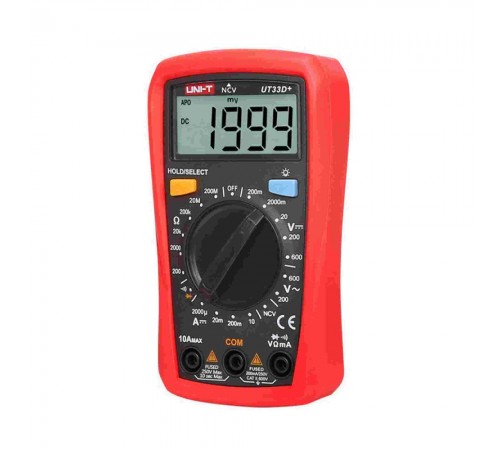 Цифровий мультиметр UNI-T UT-33D+ Цифровий мультиметр UNI-T UT-33D+