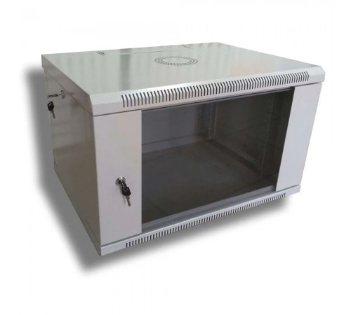 Шафа серверна Hypernet 6U 600 x 450 WMNC-6U-FLAT для мережевого обладнання Шафа серверна Hypernet 6U 600 x 450 WMNC-6U-FLAT для мережевого обладнання