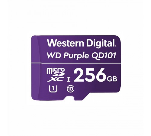 Карта пам'яті Western Digital MICRO SDXC 256GB UHS-I WDD256G1P0C WDC спеціалізована для відеоспостереження Карта пам'яті Western Digital MICRO SDXC 256GB UHS-I WDD256G1P0C WDC спеціалізована для відеоспостереження