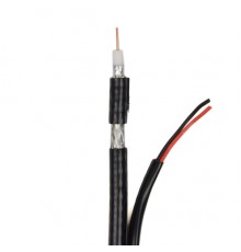 Кабель коаксіальний RG690-Cu+2*0.75 PE бухта 305м