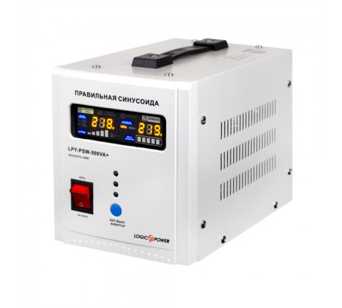 Джерело безперебійного живлення Logicpower LPY-PSW-800 ВА / 560 Вт лінійно-інтерактивне з правильною синусоїдою Джерело безперебійного живлення Logicpower LPY-PSW-800 ВА / 560 Вт лінійно-інтерактивне з правильною синусоїдою