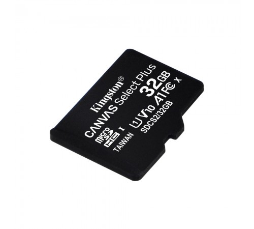 Карта пам'яті Kingston microSDHC 32GB Canvas Select Plus Class 10 UHS-I U1 V10 A1 (SDCS2/32GBSP)